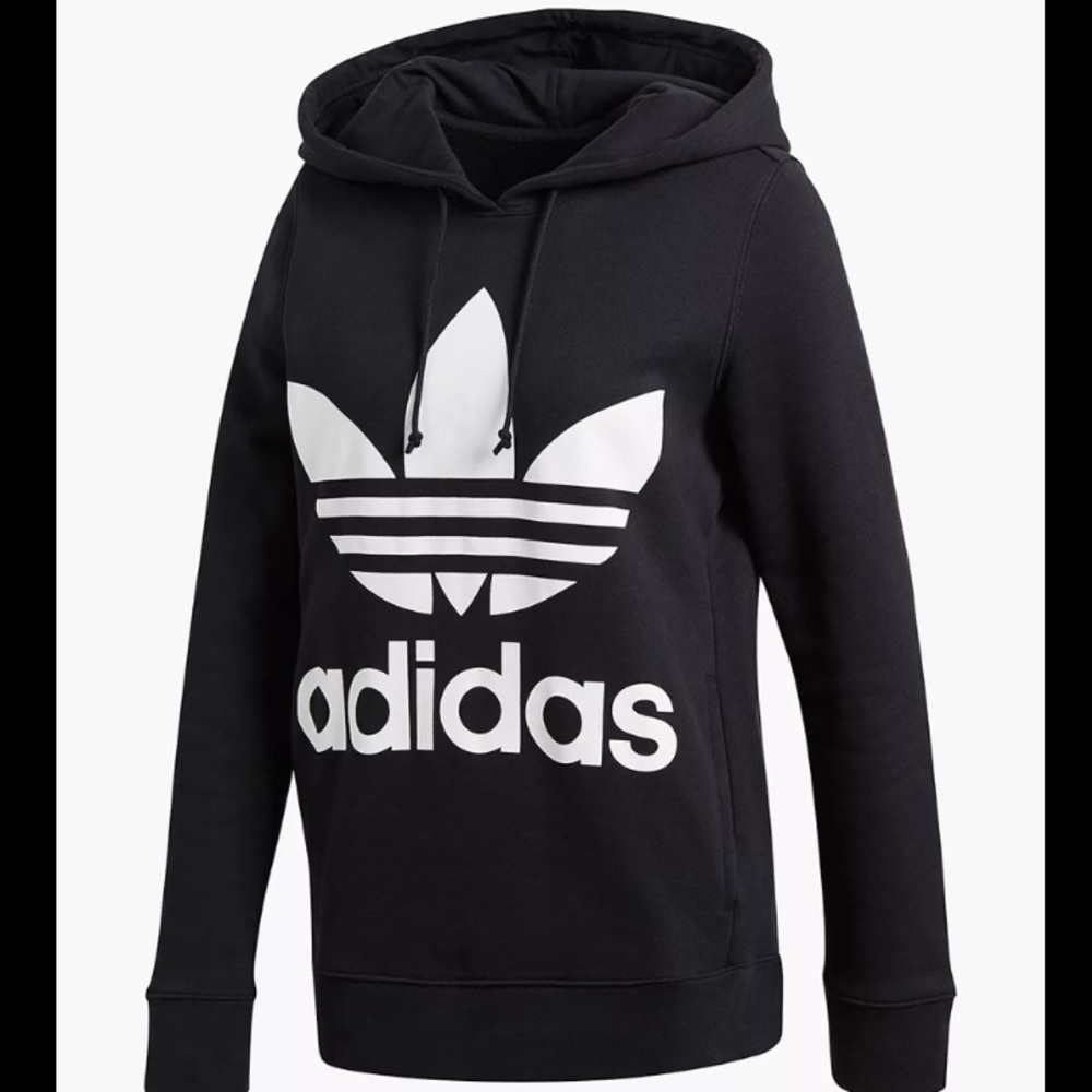 Madewell Adidas® Trefoil Hoodie Sweatshirt L0418